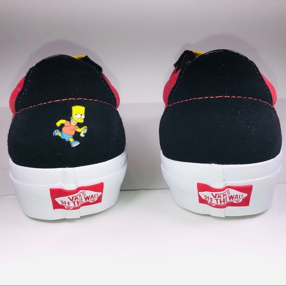 VANS SK8 Low The Simpsons El Barto Multicolor Shoe - Picture 5 of 10